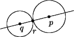 \begin{picture}(80,40)(0,-10)\put(0,0){\line(4,1){90}}\put(60,15){\circle{40}}......{\circle*{3}}\put(40,10){\circle*{3}}% put(85,15)\{$ cal\{L\}$\}\end{picture}